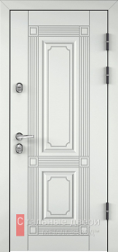 Входные двери МДФ в Хотьково «Белые двери МДФ»