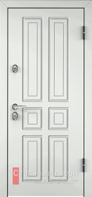 Входные двери МДФ в Хотьково «Белые двери МДФ»